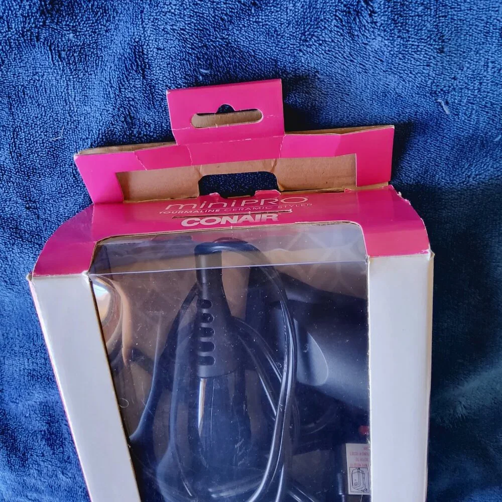 Conair MiniPRO 1200-Watt Compact Tourmaline Ceramic Travel Hair Dryer